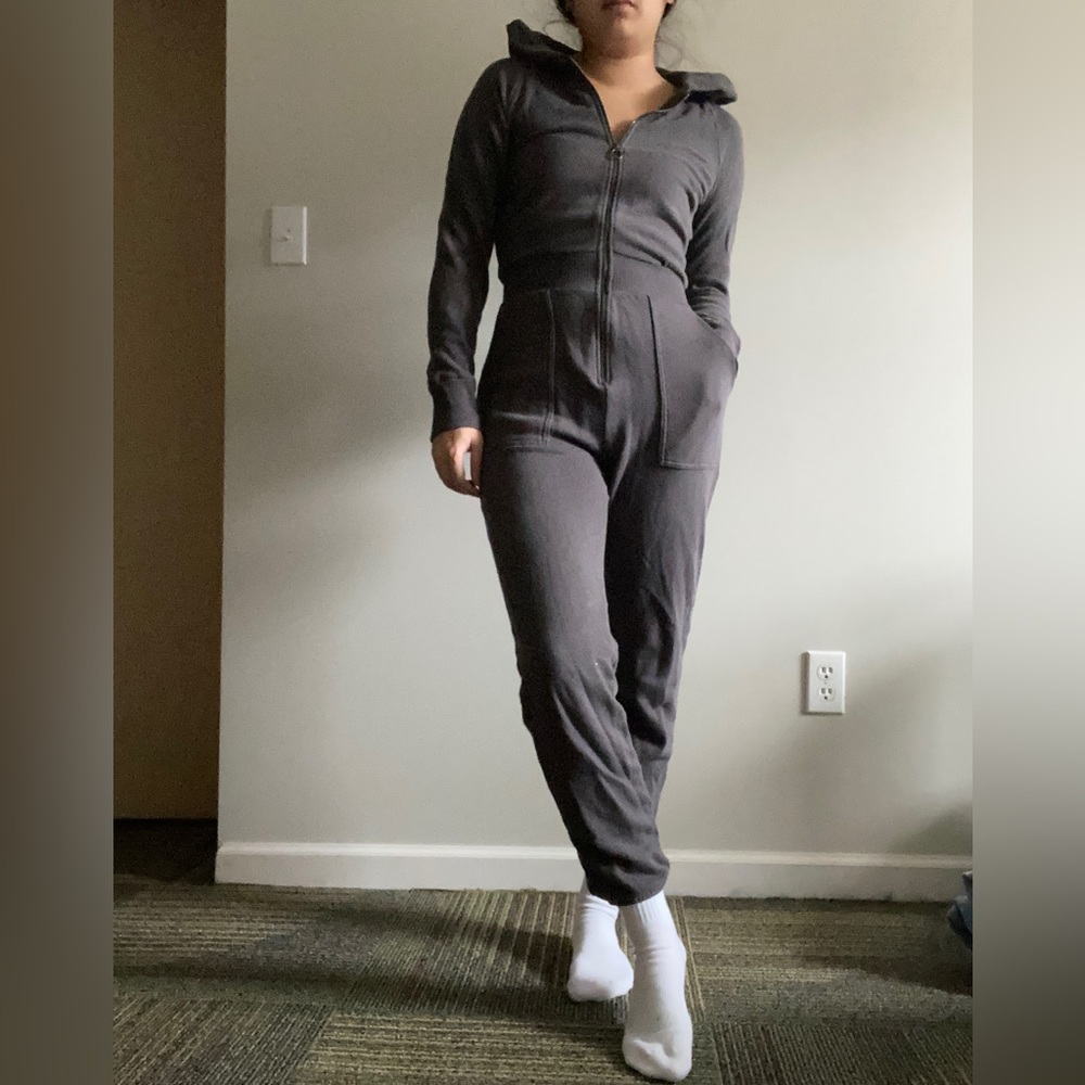 Aerie Lounge Hoodie Jumpsuit